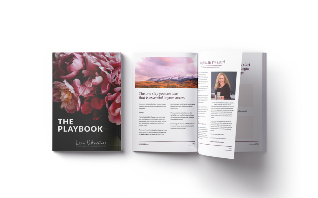 The Playbook: Your Tool to Experience Radical Self-Care through Joyful Play